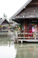 Floating Market In Thailand