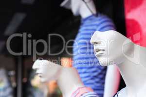 Mannequins Near Shop