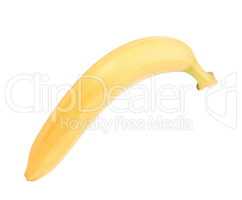 raw Yellow Banana Isolated