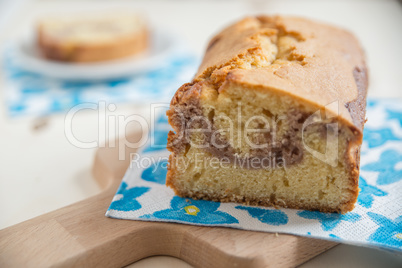 Sandkuchen mit Marmeladen Füllung