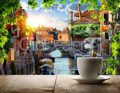 Coffee break in Venice