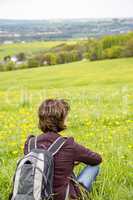 Woman in nature