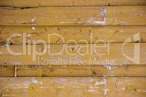 Dark Yellow Wooden Background With Copy Space
