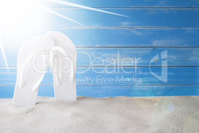 Sunny Summer Background With Copy Space