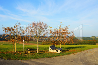 Rastplatz im Hunsrück