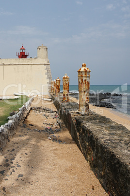 Fort Sao Sebastiao, Sao Tome und Principe, Afrika
