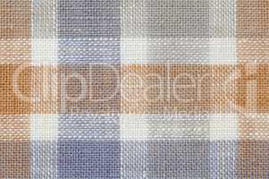 Checked fabric pattern texture