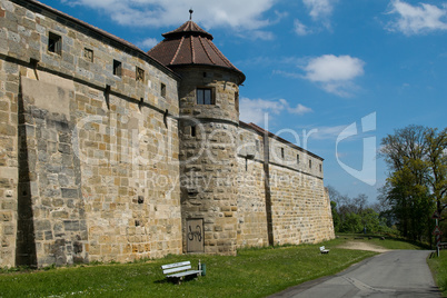 Außenmauer Altenburg