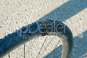 Bicycle, wheel, repair the puncture, torn, tire, Cam, lowered, roll up