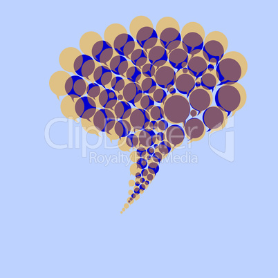 Speech bubbles, 3d illustration