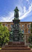 Friedrich Schiller statue, Vienna, Austria