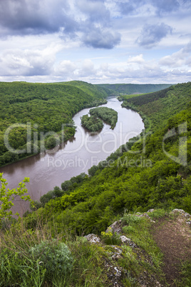 beautiful islands on big river