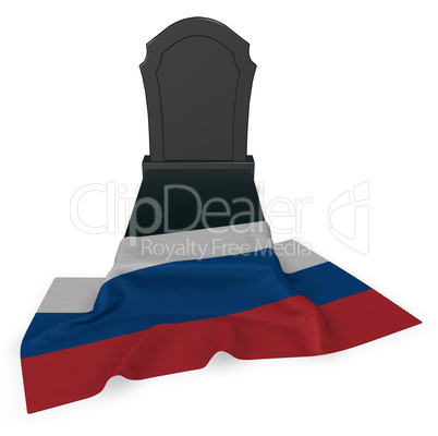begraben in russland