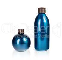 Blank cosmetic bottles