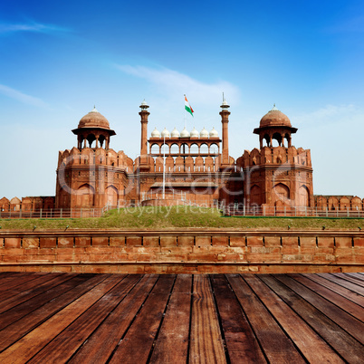 India, Delhi, the Red Fort
