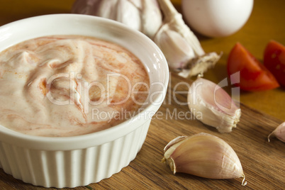 Garlic dip sauce