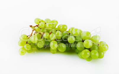 Fresh green grapes