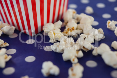 Popcorn with 4th july theme