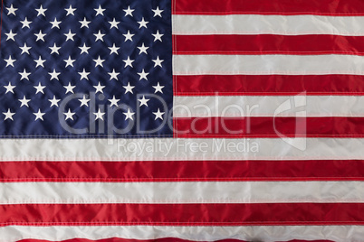 Close-up of an American flag