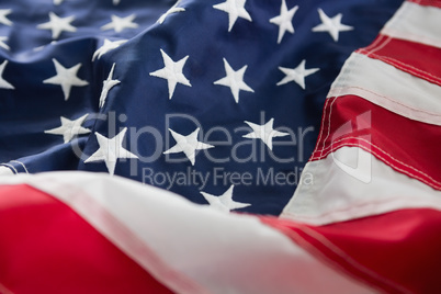 Full frame of American flag