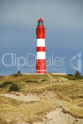 Lighthouse on the island Amrum, Germany