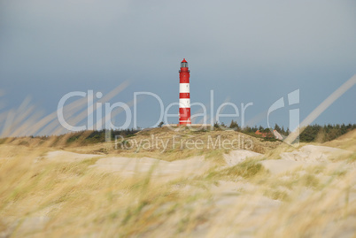 Lighthouse on the island Amrum, Germany