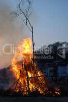 Easter fire in Germany