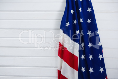 Close-up of an American flag