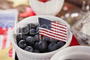 Blueberry with 4th july theme