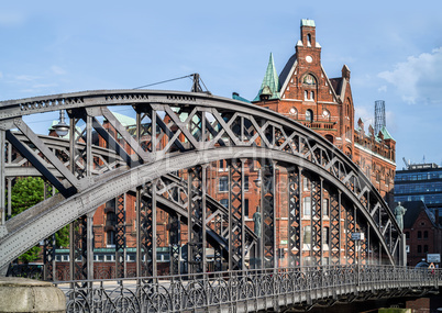 Brücke in der Speicherstadt