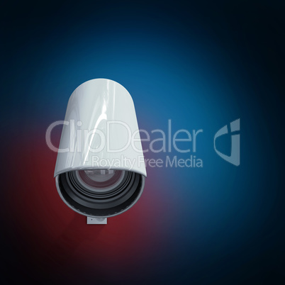 Composite image of cctv camera