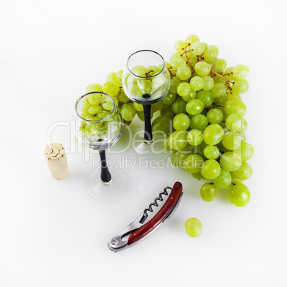 Still life with grapes