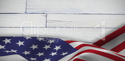 Composite image of focus on usa flag