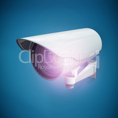 Composite image of cctv camera