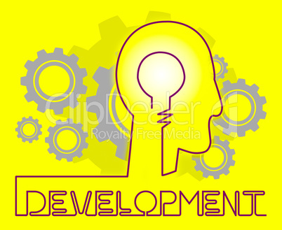 Development Cogs Meaning Growth Progress And Evolution