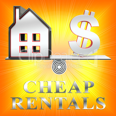 Cheap Rentals Means Low Cost 3d Rendering
