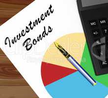Investment Bonds Meaning Growth Investing 3d Illustration