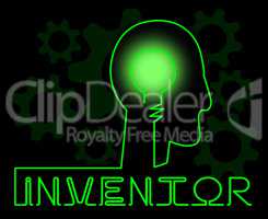 Inventor Brain Means Innovating Invents And Innovating