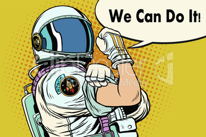 we can do it astronaut