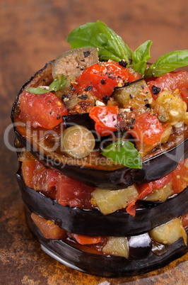 Appetizer of eggplant