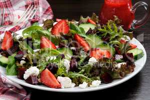 Strawberry Vinaigrette Salad