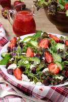 Strawberry Vinaigrette Salad