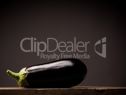 Fresh organic eggplant