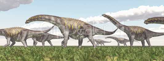 Dinosaurier Argentinosaurus