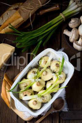 baked champignons