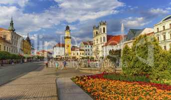 Banska Bystrica's main square, Slovakia