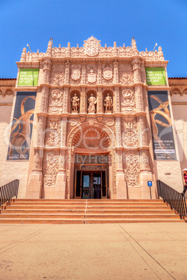 San Diego Museum of Art building at the Balboa Park