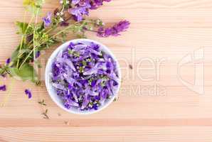 violet, edible flowers