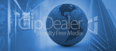 Composite image of 3d image of globe Composite image of 3d image of globe