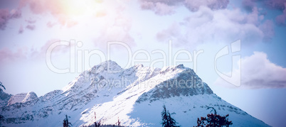 Composite image of scenic view of cloudscape